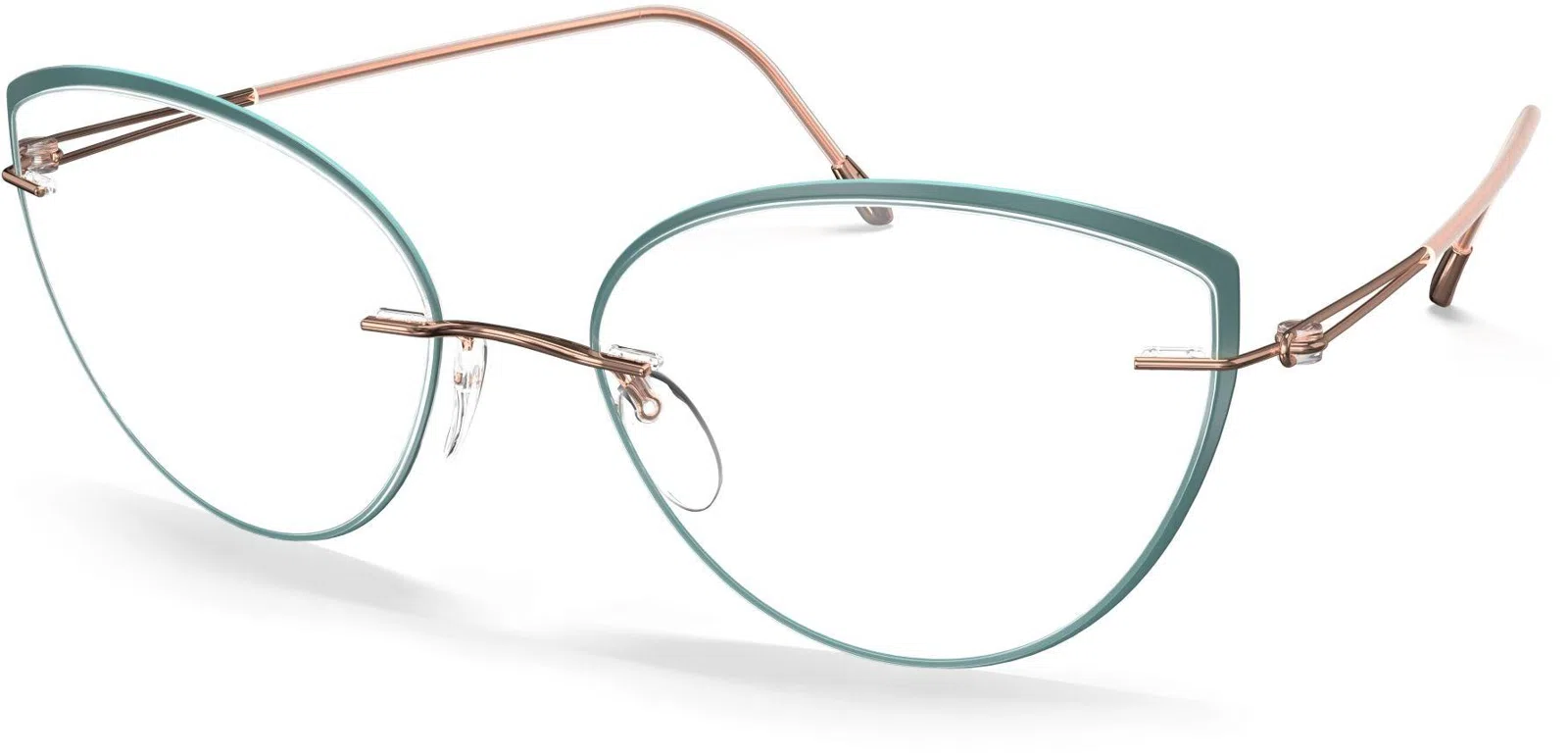Silhouette Lite Spirit Demo Rimless 5566 Eyeglasses - view 25